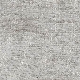 Light gray herringbone fabric texture with silver flecks, dense nubby weave, and “turri > fabric cat. b > 781 g” label visible.